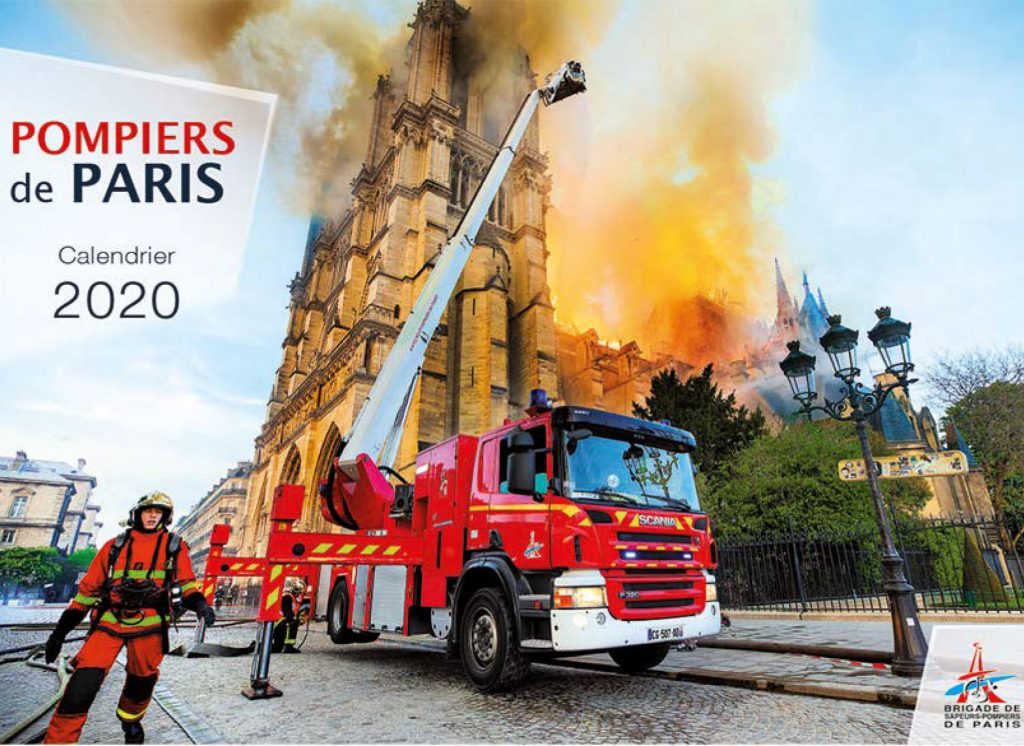 calendriers sapeurs-pompiers de Paris 2020